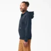 Sudadera con capucha y cremallera de forro polar de peso medio
