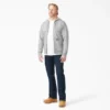 Sudadera con capucha y cremallera de forro polar de peso medio