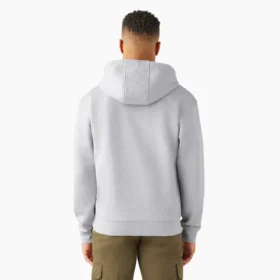 Sudadera con capucha y cremallera de un cuarto
