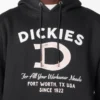 Sudadera con capucha y cuello de vaca desgastado Sudadera con capucha y cuello de vaca desgastado