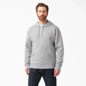 Sudadera con capucha y logotipo en la manga, repelente al agua