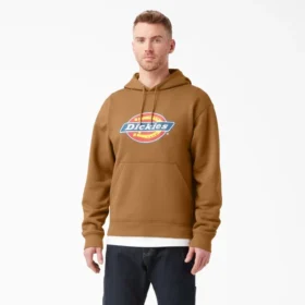 Sudadera con capucha y logotipo repelente al agua