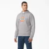 Sudadera con capucha y logotipo repelente al agua
