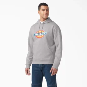 Sudadera con capucha y logotipo repelente al agua
