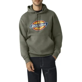 Sudadera con capucha y logotipo repelente al agua