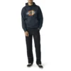 Sudadera con capucha y logotipo repelente al agua