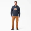 Sudadera con capucha y logotipo repelente al agua