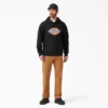 Sudadera con capucha y logotipo repelente al agua