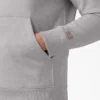 Sudadera con capucha y logotipo repelente al agua