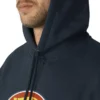 Sudadera con capucha y logotipo repelente al agua