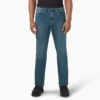 Vaqueros de corte regular con 5 bolsillos Flex