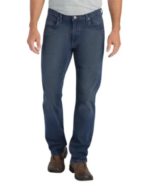 Vaqueros de denim de 5 bolsillos, corte recto y ajuste regular de la serie X de Dickies