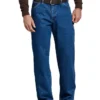 Vaqueros de denim de corte holgado para carpinteros