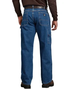 Vaqueros de denim de corte holgado para carpinteros