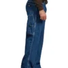 Vaqueros de denim de corte holgado para carpinteros