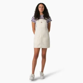 Vestido tipo peto para mujer